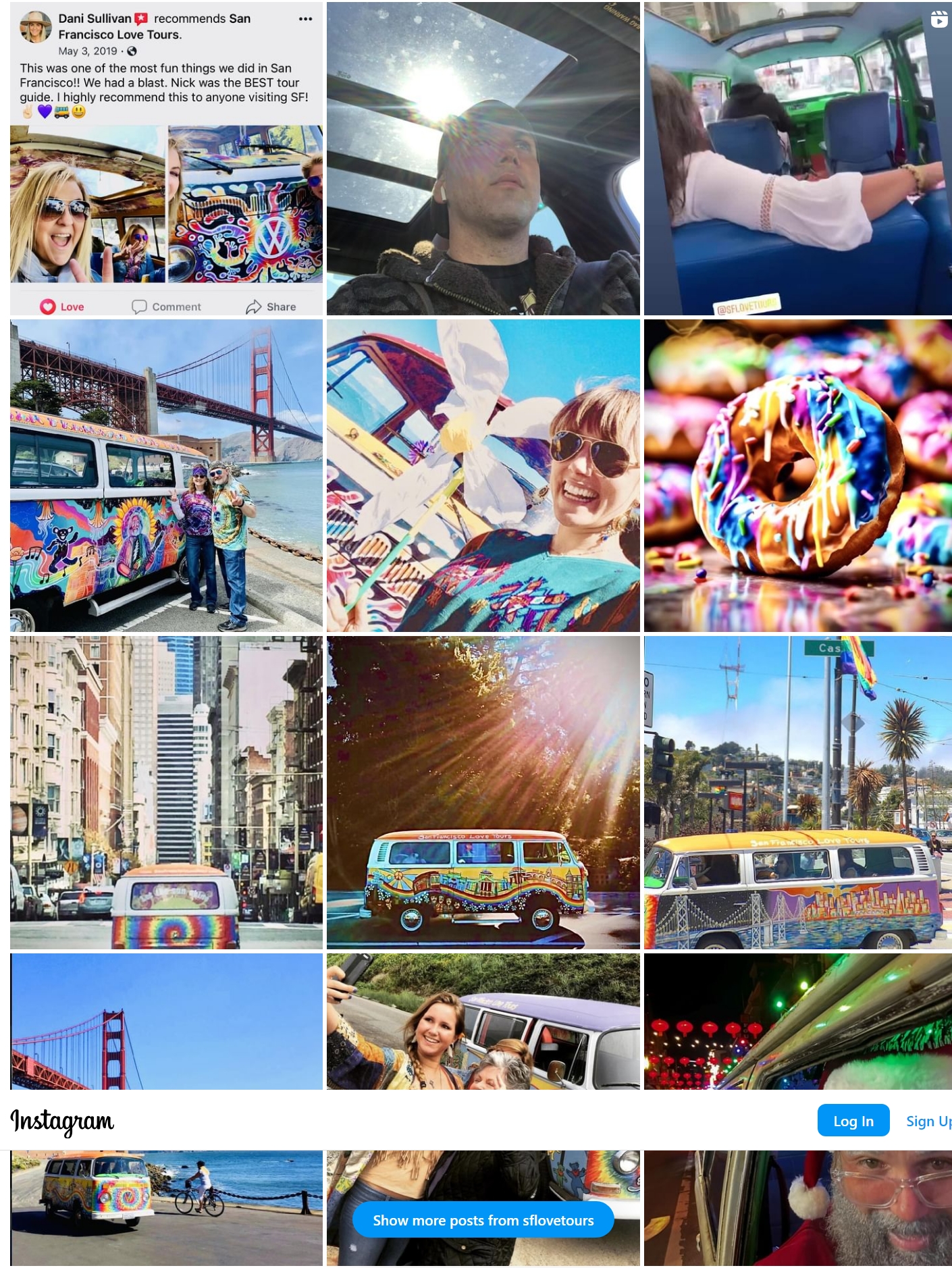 Instagram grid